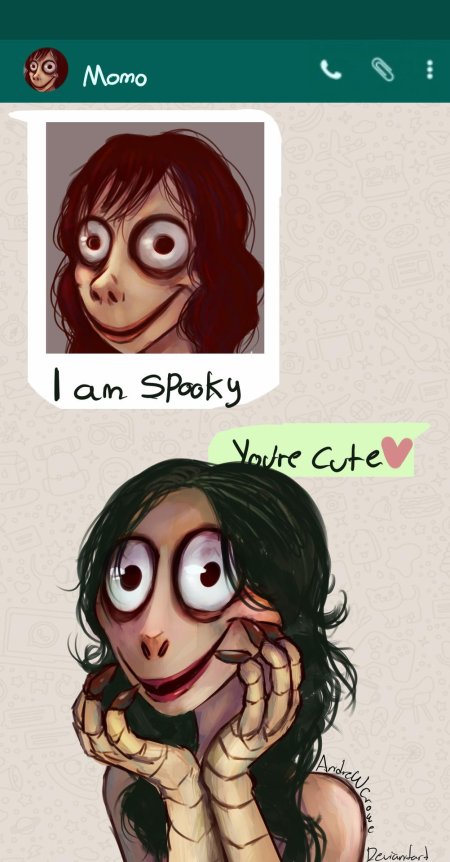 Кто такая момо