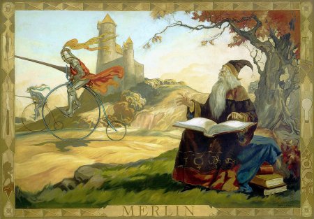 Волшебник мерлин и король артур