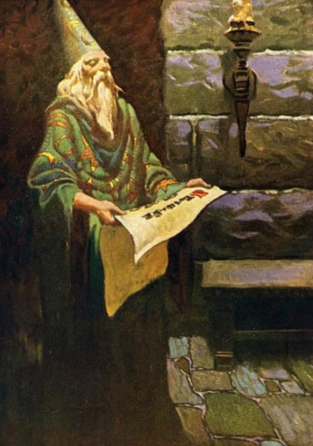 Волшебник мерлин и король артур