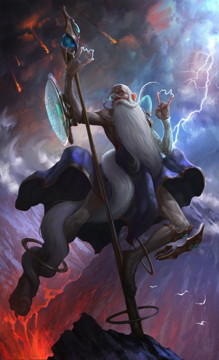 Мерлин волшебник арт