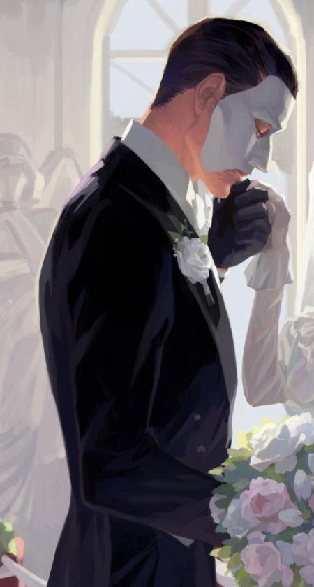 Призрак оперы иллюстрации