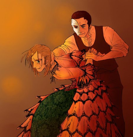 Призрак оперы эрик арт