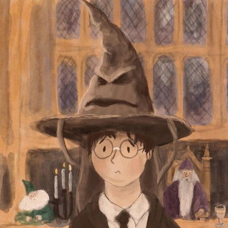 Гарри поттер распределяющая шляпа