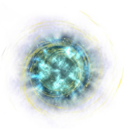 Магический шар на прозрачном фоне