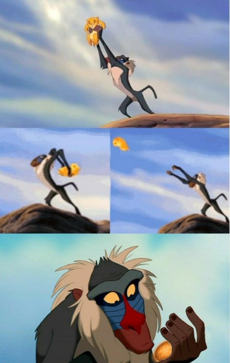 Король лев бабуин рафики