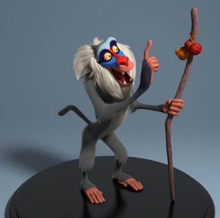 Король лев бабуин рафики