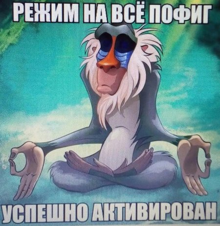 Рафики медитирует