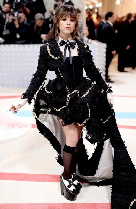 Дженна ортега met gala