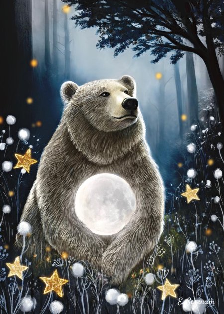 Иллюстрация медведь