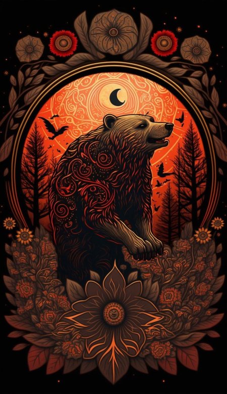 Тотем живопись