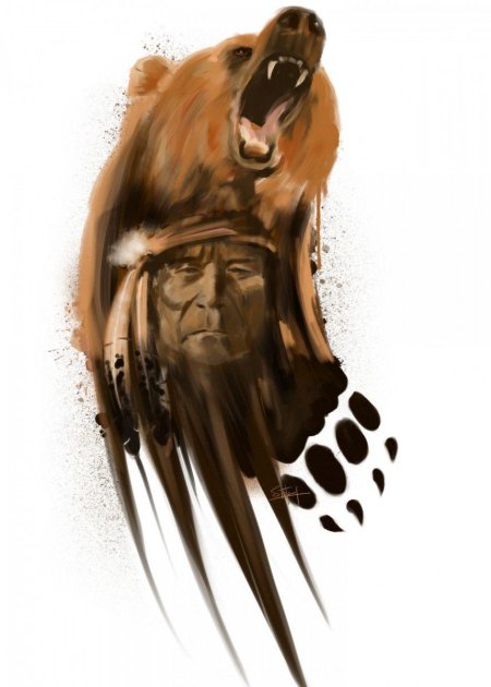 Тату индеец