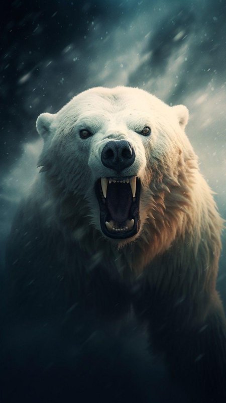 Белая медведь