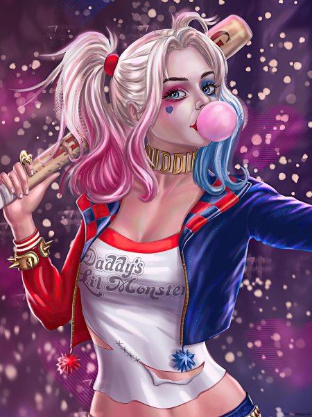 Картина по номерам харли квинн