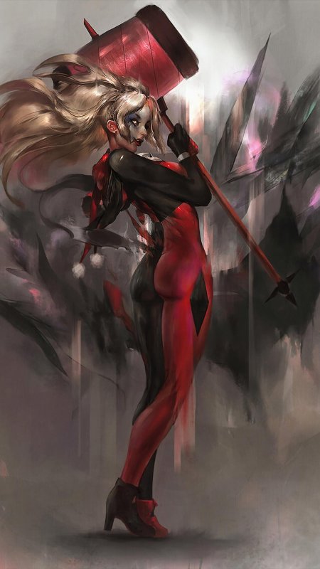 Харли квинн арты