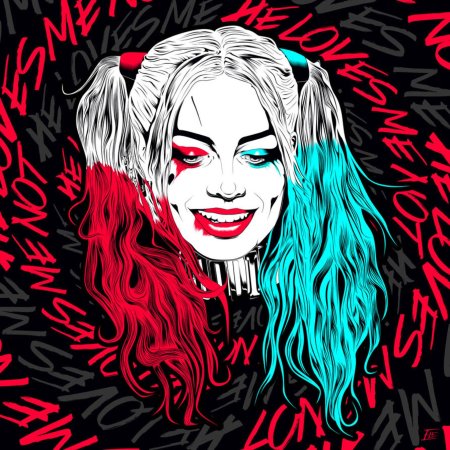 Харли квинн на аву