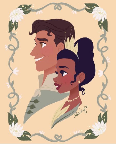 Тиана и навин дисней