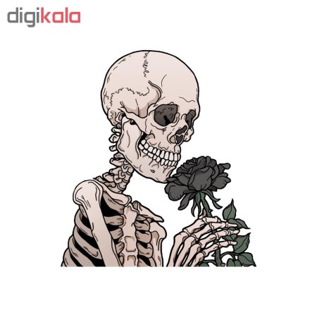 Стикер скелет