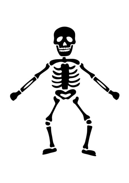 Значок скелета