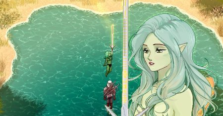 Владычица озера ведьмак арт