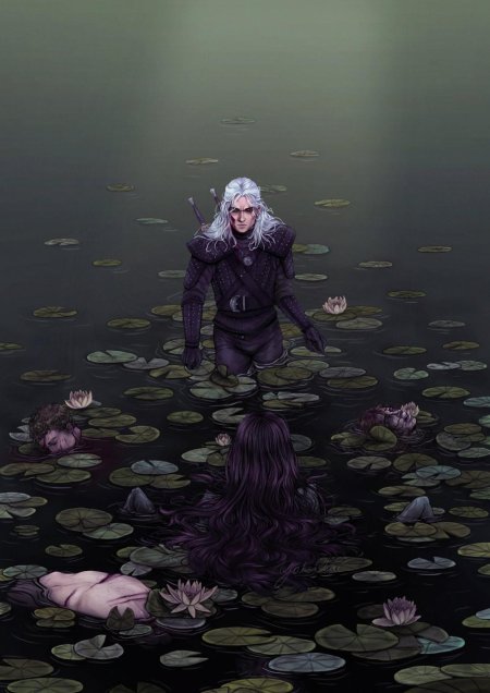 Ведьмак генри кавилл арт