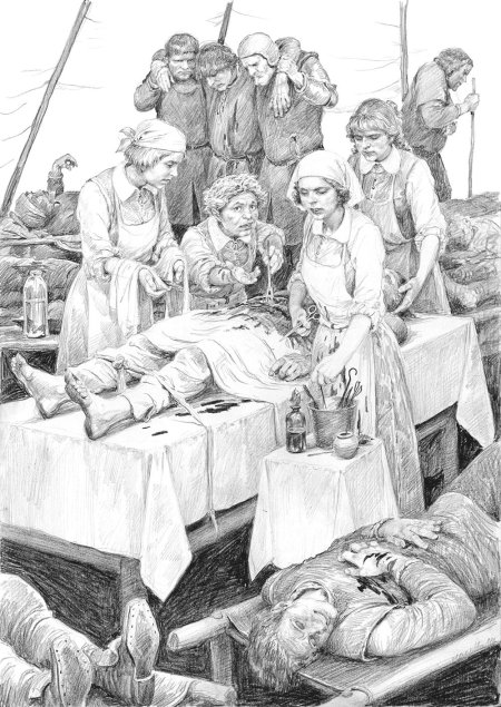 Денис гордеев иллюстрации ведьмак