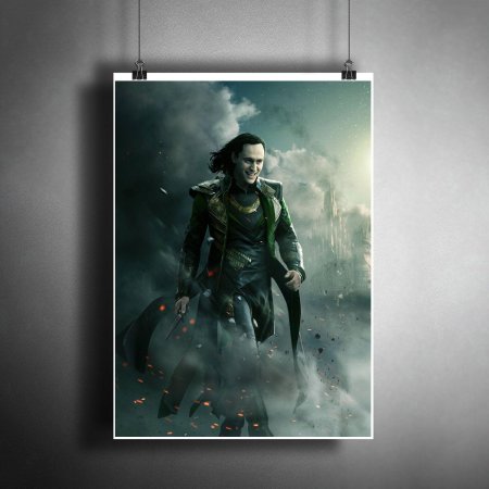Локи постер