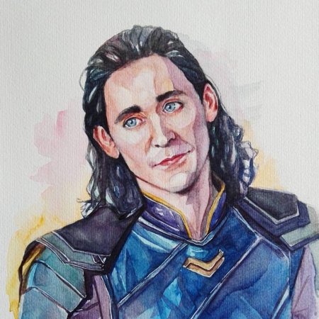 Локи портрет