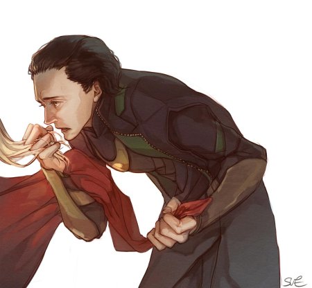 Тор и локи слэш