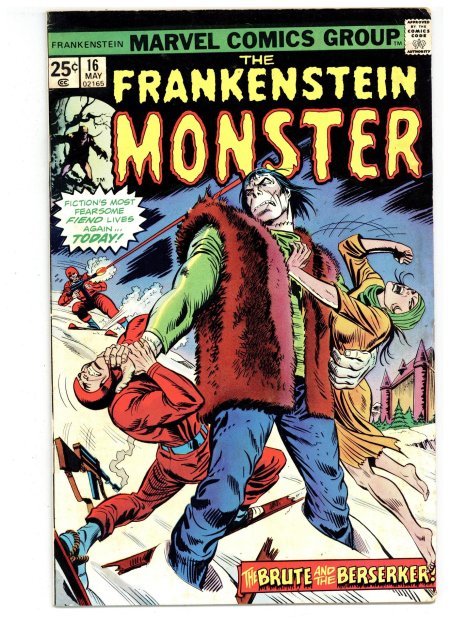 Монстр франкенштейна marvel comics