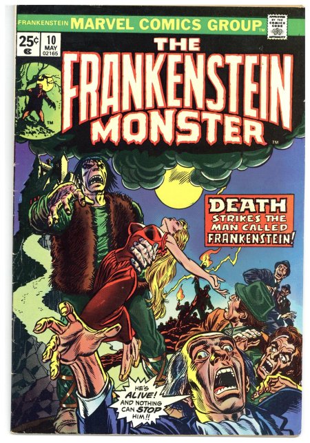 Монстр франкенштейна marvel comics