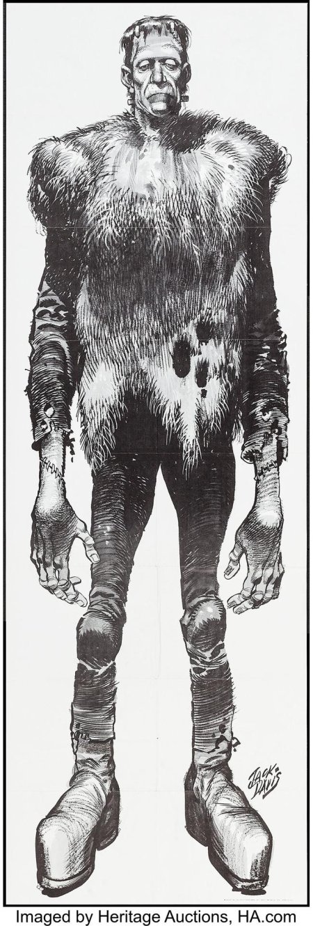 Чудовище франкенштейна берни райтсон