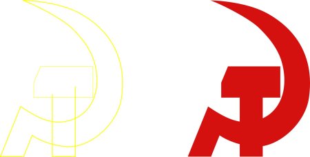 Значок ссср серп и молот