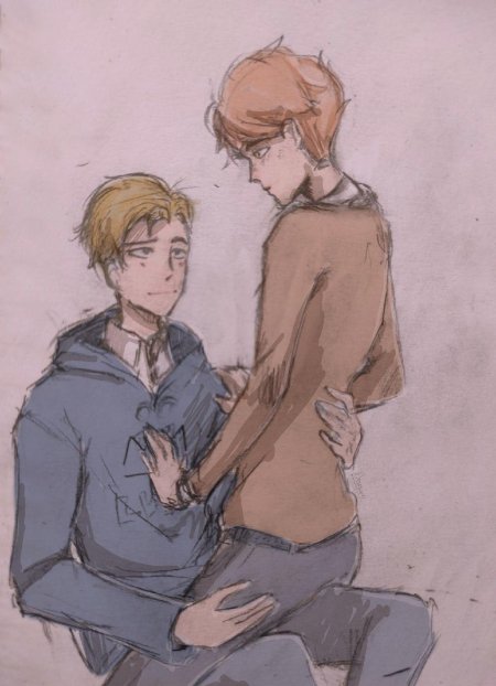 Джинни фред и джордж и джинни уизли аниме