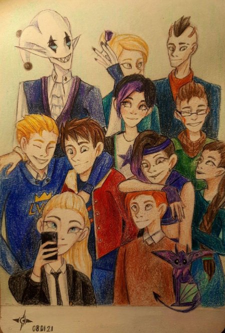 Герои энвелла фил и илья комикс