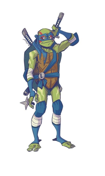 Черепашка ниндзя леонардо