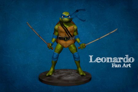 Черепашка ниндзя леонардо