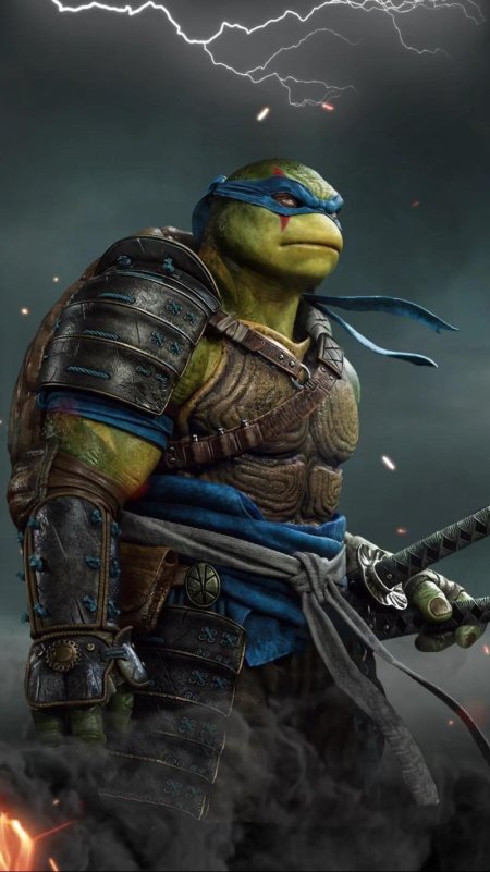 Черепашка ниндзя леонардо