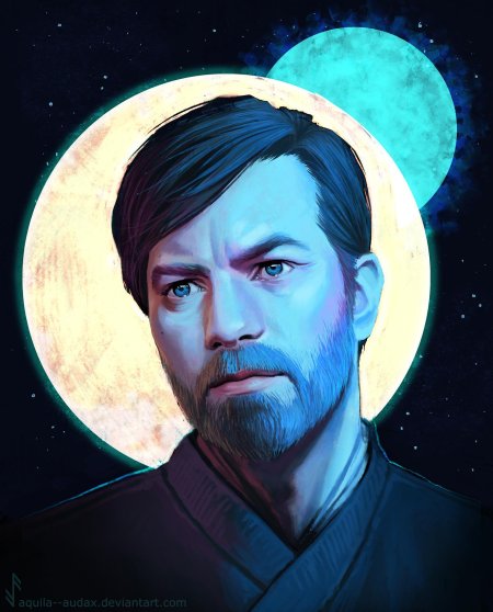 Оби ван кеноби портрет