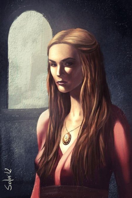 Серсея ланнистер арт