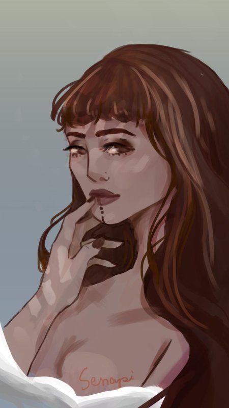 Девушка иллюстрация