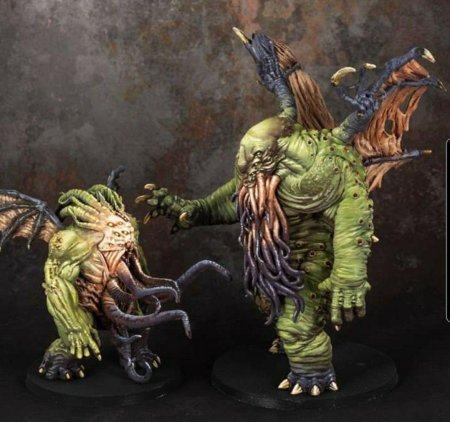 Покрас миниатюр ктулху