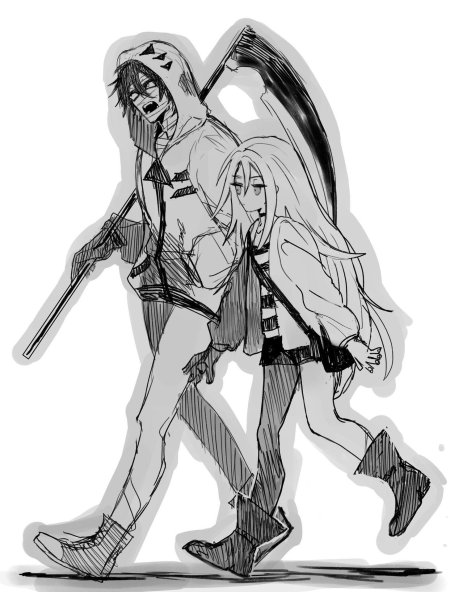 Зак из аниме ангел кровопролития