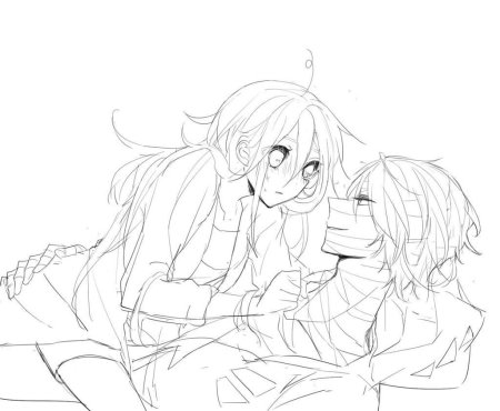 Зак и рейчел раскраска