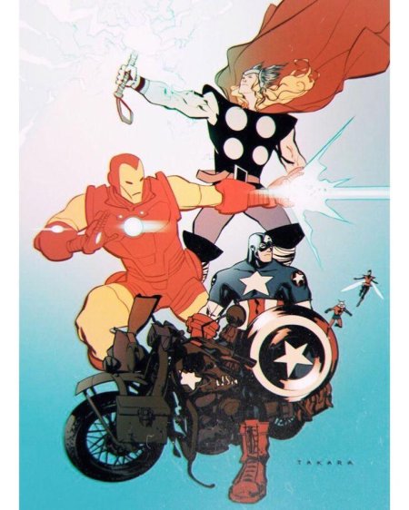 Мстители арт