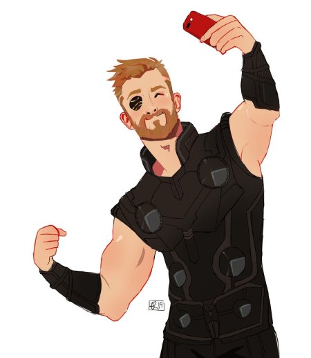 Рисунок мстители