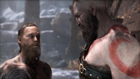 Кратос против бальдра