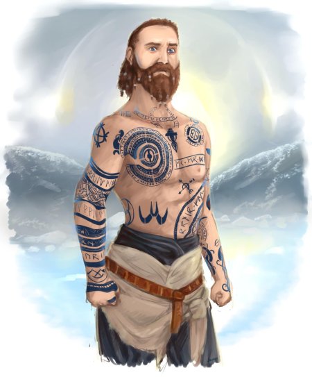 Бальдр из god of war 4