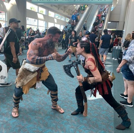 Бальдр косплей