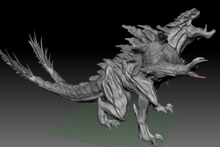 Мега кайдзю модель