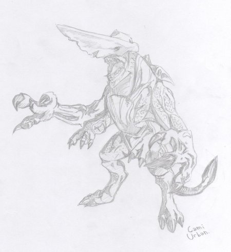 Раскраска кайдзю